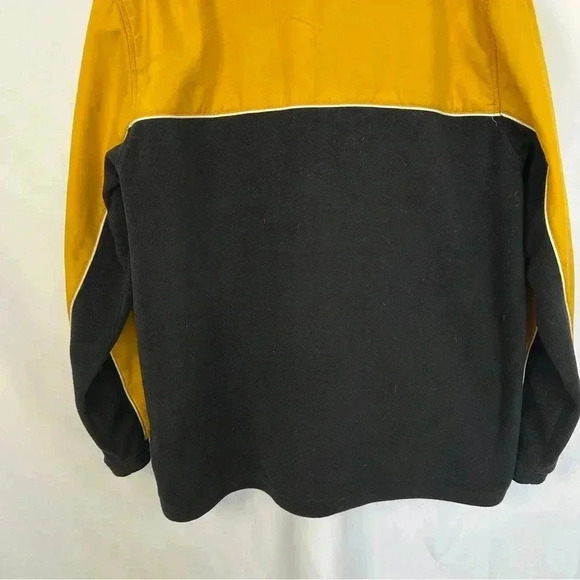 Pittsburgh Steelers Windbreaker Zip Up‎ Fleece Lining Mens Size Large Two Tone - Picture 11 of 16